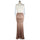 Fashionable Lace Sexy Long Dress Full Dress   coffee   S - Mega Save Wholesale & Retail - 2