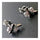 S925 Pure Silver Lucky Clover Love Ear Studs - Mega Save Wholesale & Retail - 2