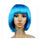 Women's Sexy Short Bob Cut Fancy Dress Wigs Play Costume Ladies Full Wig Party  sky blue - Mega Save Wholesale & Retail