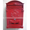 European Villa Mailbox Outdoor Antirust Vintage Mailbox  silver - Mega Save Wholesale & Retail - 1