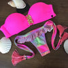 Bikini Candy Color Tie-up Sexy Women Swimwear Swimsuit Bathing Suit S - Mega Save Wholesale & Retail - 1
