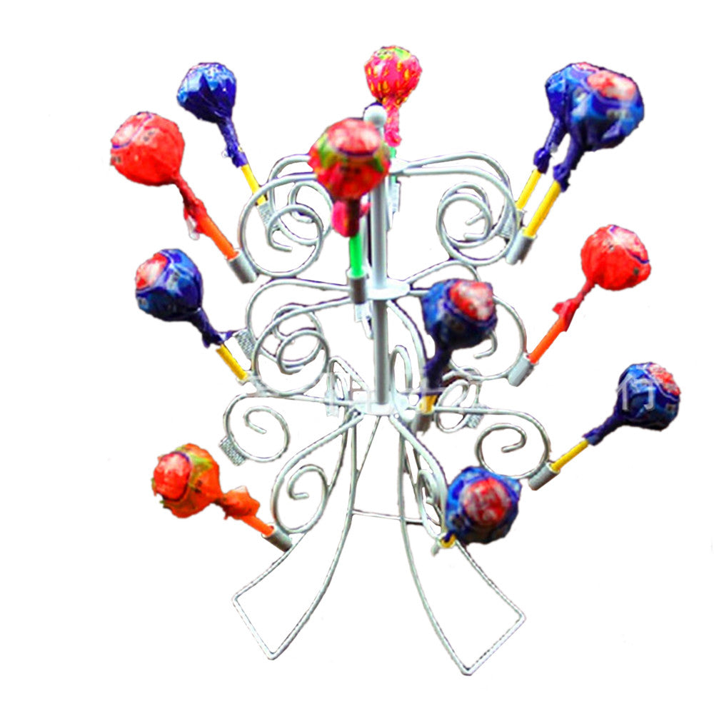 Lollipop Creative Display Stand Holder Server 3 Layers 18 Holes - Mega Save Wholesale & Retail