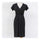 Slim Wrapped Dress V-necked for Pregnant Woman    black   S - Mega Save Wholesale & Retail