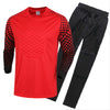 Adult Child Long Sleeve Goalkeeper Clothes   red   S - Mega Save Wholesale & Retail - 1