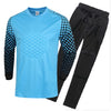 Adult Child Long Sleeve Goalkeeper Clothes   blue   S - Mega Save Wholesale & Retail - 1
