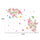 Peach Flower Wallpaper Wall Sticker Removeable - Mega Save Wholesale & Retail - 3