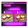 Bai Wei Shi fruit knife ceramic knife folding knife portable mini portable peeler peel - Mega Save Wholesale & Retail - 4