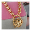 Delicate Hollow Peach Heart Vintage Bracelet - Mega Save Wholesale & Retail - 3