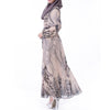 Muslim Robe Plus Size Long Sleeve Dress Summer   khaki - Mega Save Wholesale & Retail - 2