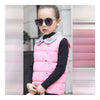 Woman Down Coat Vest Thick Waistcoat Children Garments   pink   100cm - Mega Save Wholesale & Retail - 3