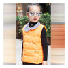 Woman Down Coat Vest Thick Waistcoat Children Garments   orange    100cm - Mega Save Wholesale & Retail - 2
