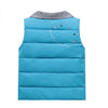 Woman Down Coat Vest Thick Waistcoat Children Garments   blue    100cm - Mega Save Wholesale & Retail - 3