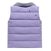 Woman Down Coat Vest Thick Waistcoat Children Garments   purple    100cm - Mega Save Wholesale & Retail - 3
