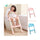 Foldable Kids Children Babies Toddlers Toilet Potty Trainer Seat With Ladder Kit   pink - Mega Save Wholesale & Retail - 5