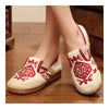 Flax Embroidered Old Beijing Cloth Shoes   red  35 - Mega Save Wholesale & Retail - 2