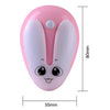 Rabbit USB Motion Light+Voice Controlled LED Desk Table Lamp     pink body induction - Mega Save Wholesale & Retail - 4