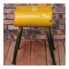 Vintage Oil Bucket Iron Stool Bar Cafes Chair   yellow - Mega Save Wholesale & Retail - 1