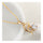 18K Gold Platinum Galvanized Austrian Zircon Necklace Dolphin  yellow - Mega Save Wholesale & Retail - 3