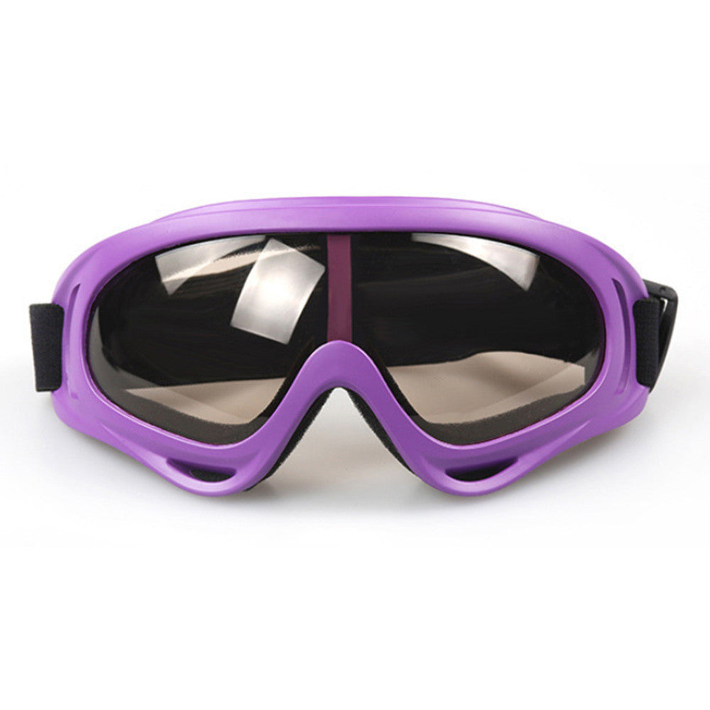 Sports Googles Glasses Riding Windproof XA-030    purple - Mega Save Wholesale & Retail - 1