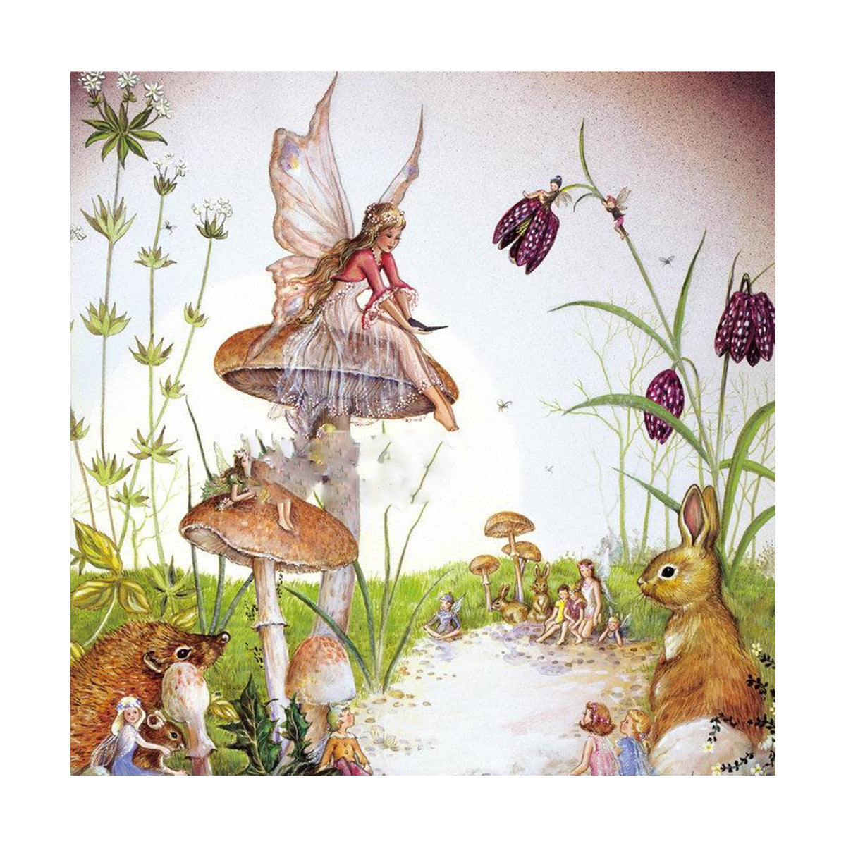 decoration painting angel oil painting cartoon dream forest without frame cotton for painting - Mega Save Wholesale & Retail - 1