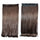 Pear Hot Wig Inside Curled Hair Extension Five Cards    dark brown TX041-2M33#