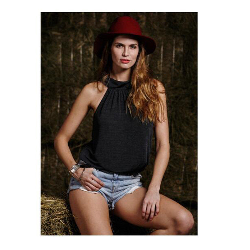 European Back Slit Goddess T Shirt - Mega Save Wholesale & Retail - 1