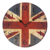 Hang Wall Clock Wooden Sildent Quartz  U - Mega Save Wholesale & Retail