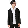 Man Flax Vest Coat Solid Color Plate Button   M - Mega Save Wholesale & Retail - 3
