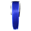 Horsetail Wig Lace-up Straight Hair    blue 137-LS