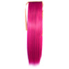 Horsetail Wig Lace-up Straight Hair    rose red 137-MH