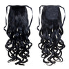 Wig Horsetail Lace-up Long Curled Hair    1# - Mega Save Wholesale & Retail