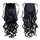 Wig Horsetail Lace-up Long Curled Hair    1# - Mega Save Wholesale & Retail