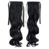 Wig Horsetail Lace-up Long Curled Hair    1B# - Mega Save Wholesale & Retail