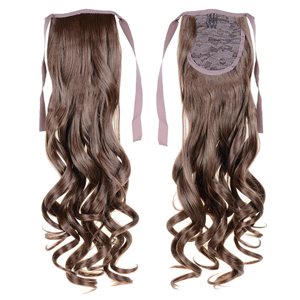 Wig Horsetail Lace-up Long Curled Hair    6# - Mega Save Wholesale & Retail