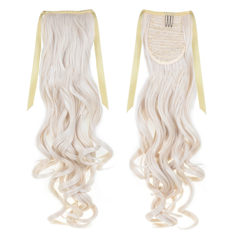 Wig Horsetail Lace-up Long Curled Hair    60# - Mega Save Wholesale & Retail