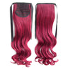 Wig Horsetail Lace-up Long Curled Hair    Burg# - Mega Save Wholesale & Retail
