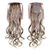 Wig Horsetail Lace-up Long Curled Hair    F12/613# - Mega Save Wholesale & Retail