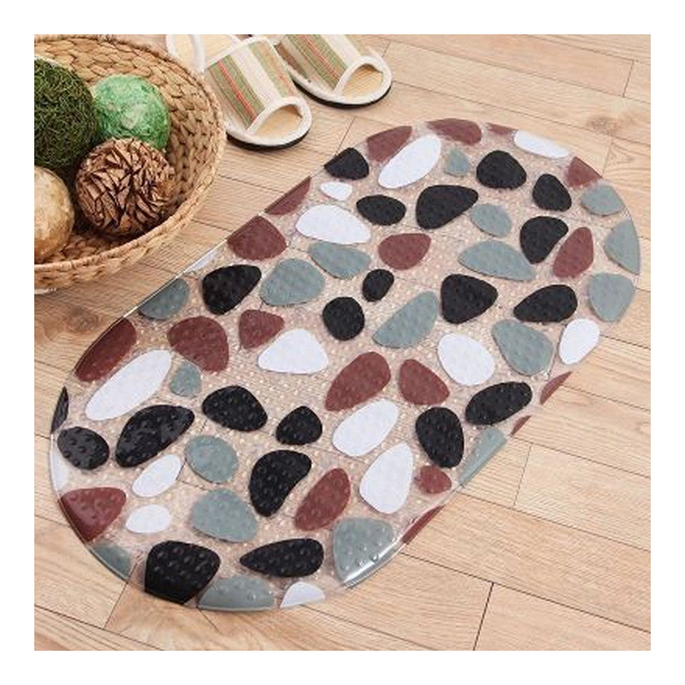 Simple Colorful Stone Carpet Ground Floor Foot Mat stone - Mega Save Wholesale & Retail - 1