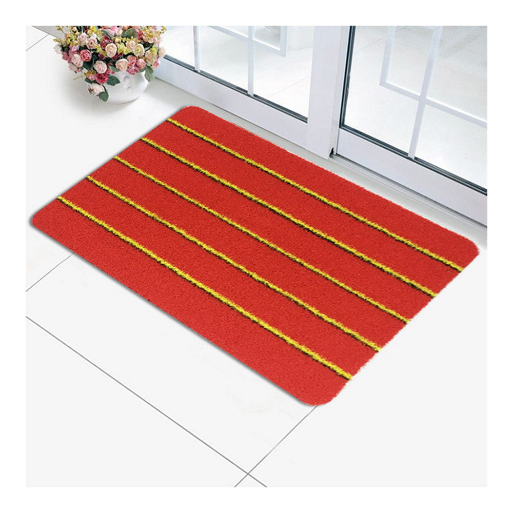 PVC Stripe Carpet Ground Floor Mat Anti-skidding red - Mega Save Wholesale & Retail - 1