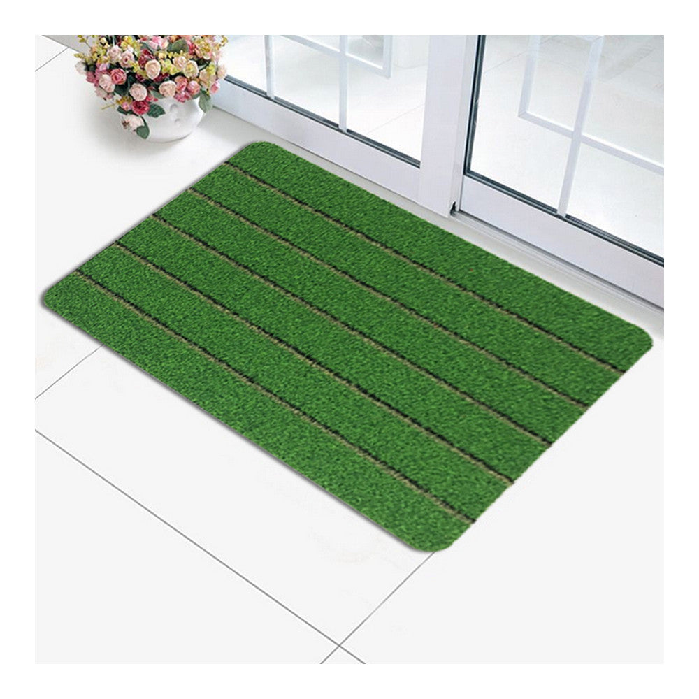 PVC Stripe Carpet Ground Floor Mat Anti-skidding green - Mega Save Wholesale & Retail - 1