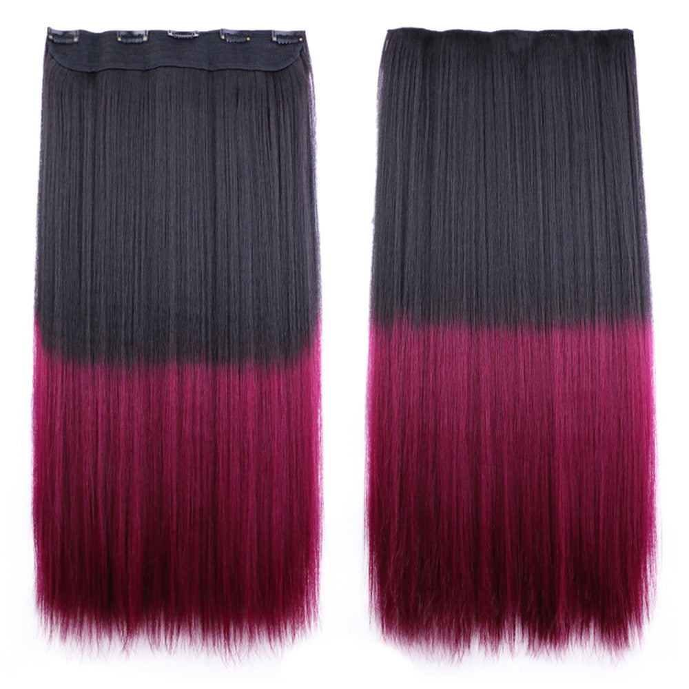 Anime Cosplay Wig Gradient Ramp 5 Cards Hair Extension   2TM118L# - Mega Save Wholesale & Retail