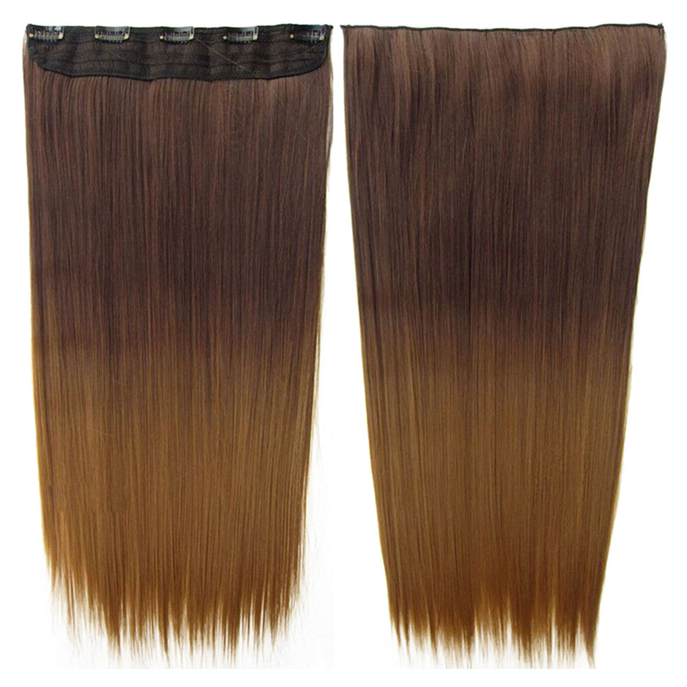 Anime Cosplay Wig Gradient Ramp 5 Cards Hair Extension   8T27# - Mega Save Wholesale & Retail