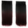 Anime Cosplay Wig Gradient Ramp 5 Cards Hair Extension   BlackT99J# - Mega Save Wholesale & Retail