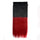 Anime Cosplay Wig Gradient Ramp 5 Cards Hair Extension   R3 black to bright red - Mega Save Wholesale & Retail
