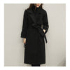 Slim Coat Middle Long Woman Fashionable   black    S - Mega Save Wholesale & Retail - 1