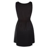 Drawstring Lace-up Dress Hollow Summer  black    S - Mega Save Wholesale & Retail - 2