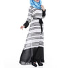 Muslim Chiffon Robe Women Garments Long Dress  black - Mega Save Wholesale & Retail - 2