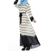 Muslim Chiffon Robe Women Garments Long Dress   bright yellow - Mega Save Wholesale & Retail - 2