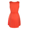 Drawstring Lace-up Dress Hollow Summer   orange   S - Mega Save Wholesale & Retail - 2