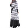 Muslim Chiffon Robe Women Garments Long Dress   navy - Mega Save Wholesale & Retail - 2